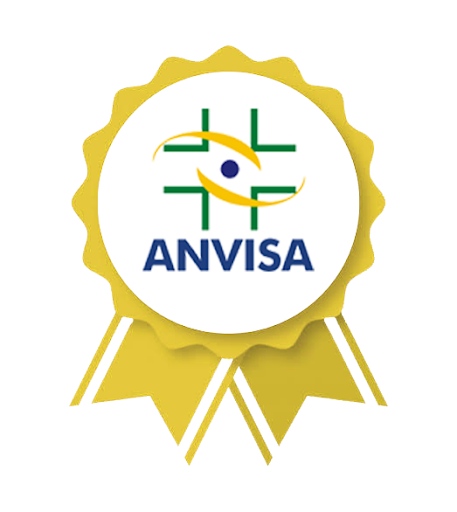 Selo de Produto Certificado ANVISA